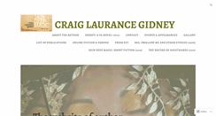 Desktop Screenshot of craiglaurancegidney.com